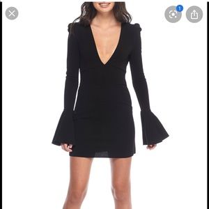 Free People Bell Sleeve Dress